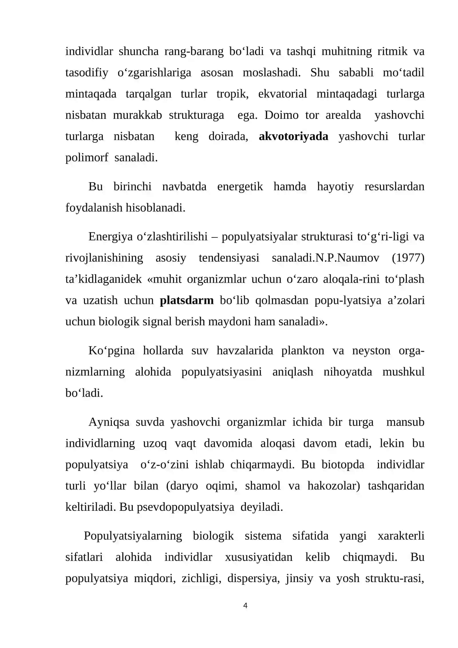 Populyatsiya strukturasi 4