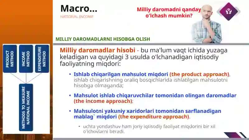 Milliy iqtisodiyot tarkibi va uni o'lchash 4