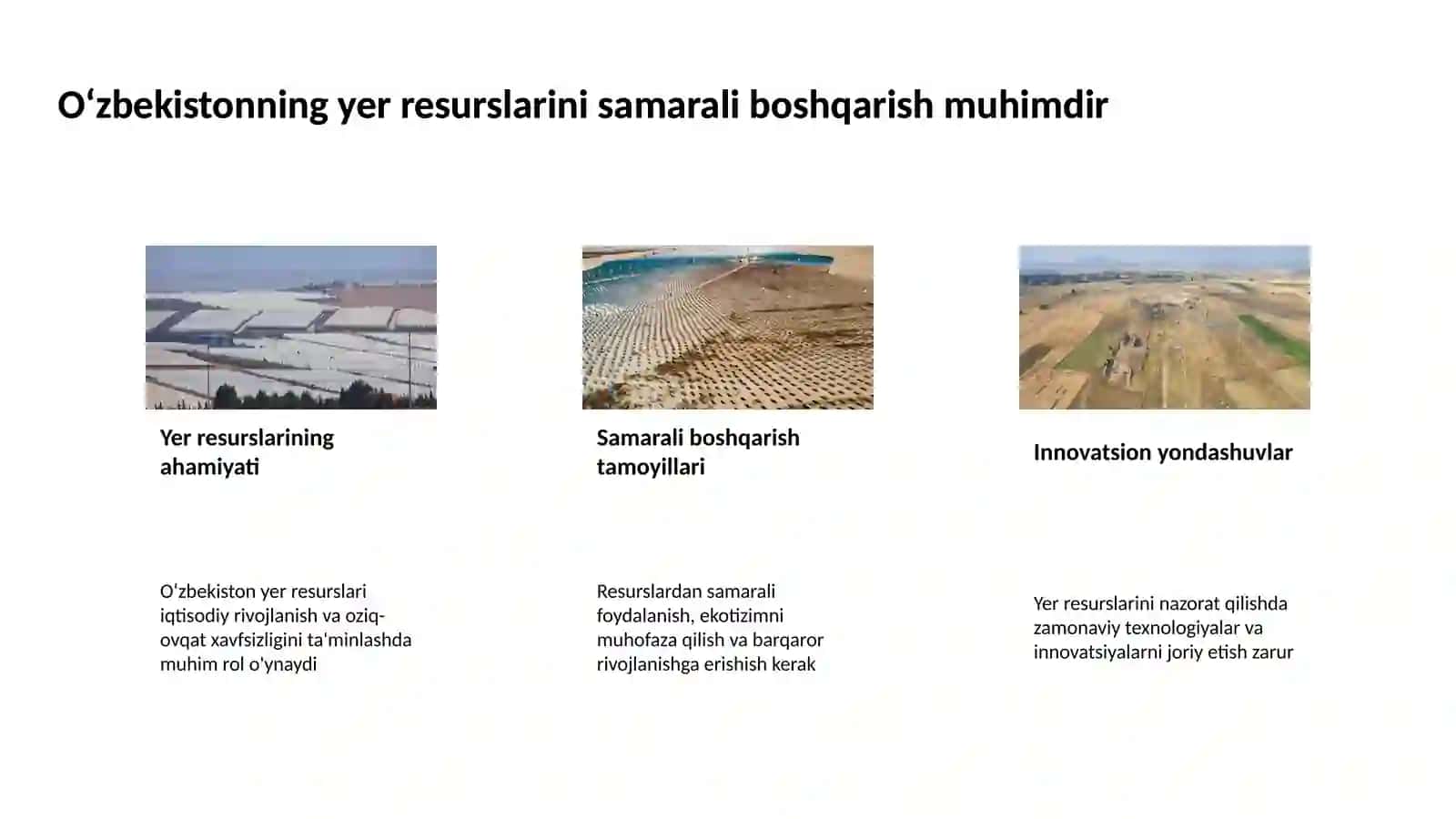 Maqsadli yerdan foydalanish 4