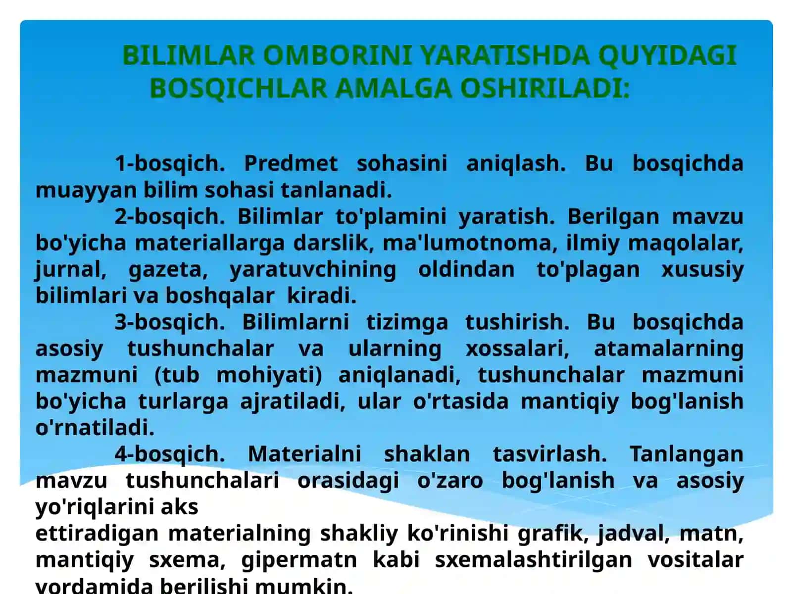 Bilimlar ombori 4