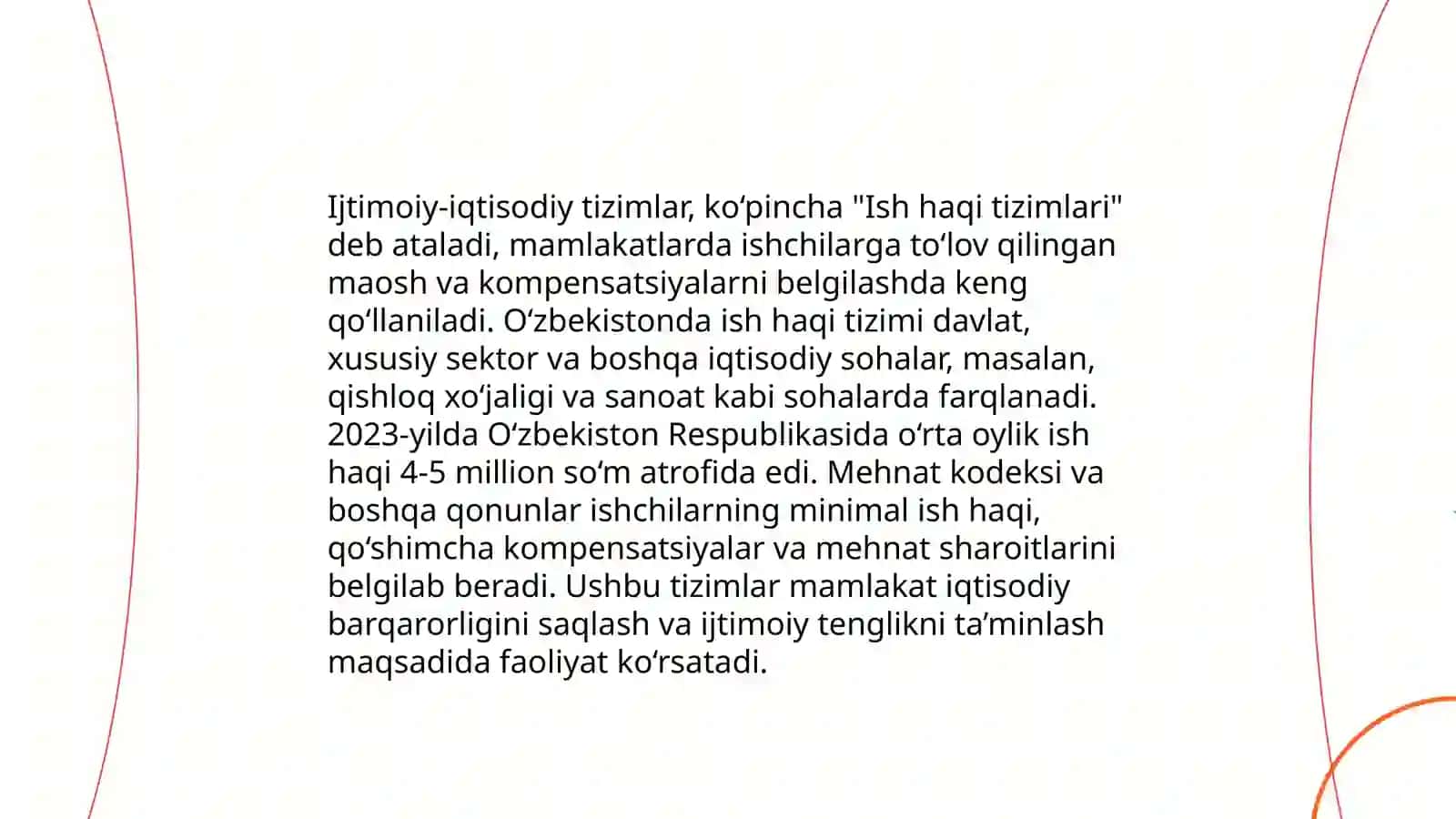 Ish haqi va mehnat munosabatlari 4