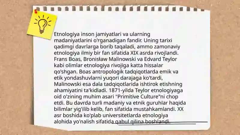Etnalogiyani fan sifatida rivojlanishi 4