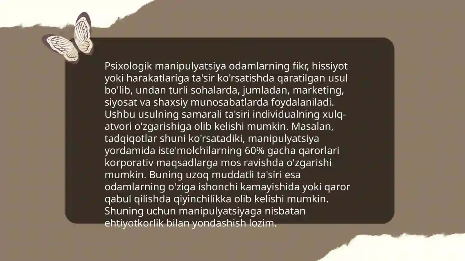 Samarali ta'sir psixalogiyasi 4