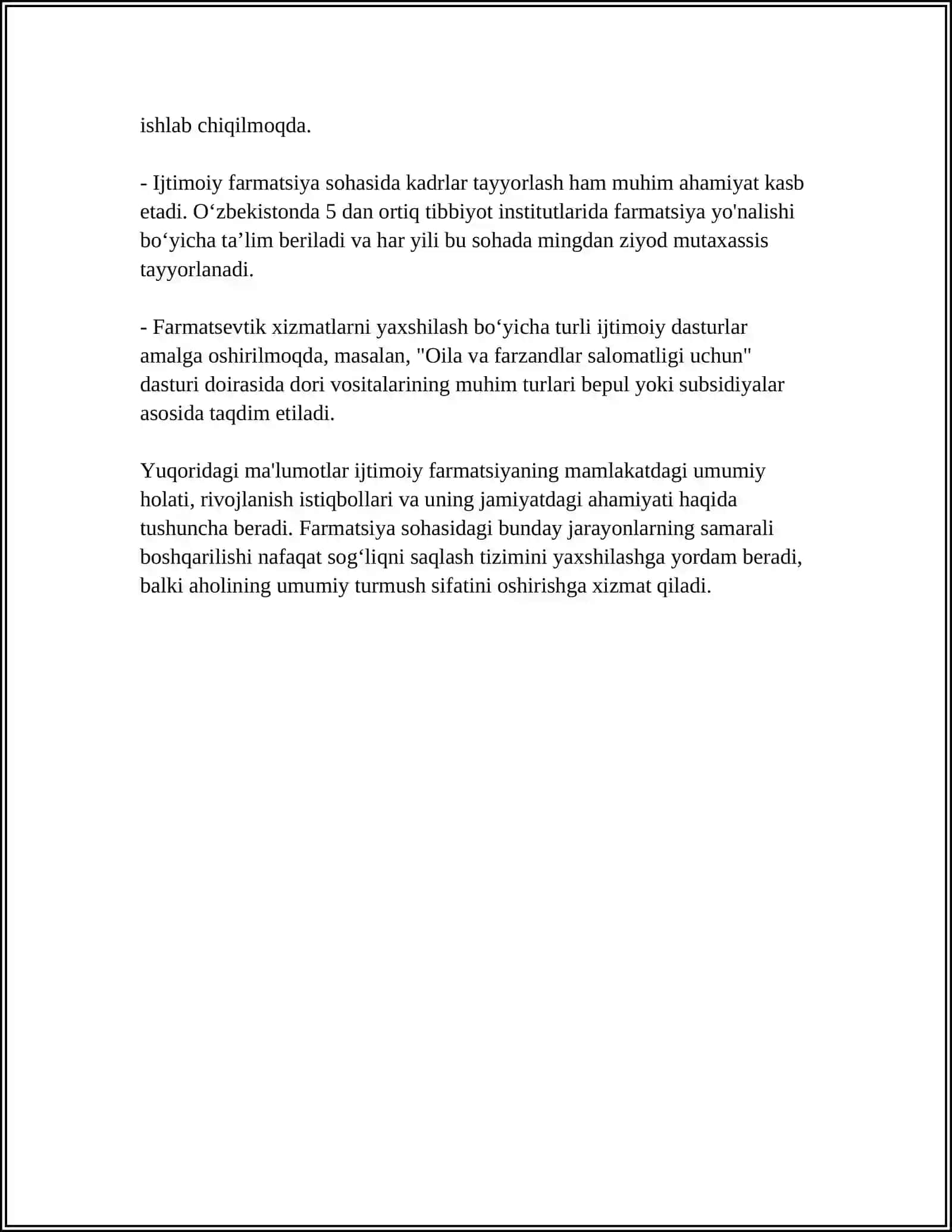 IJTIMOIY FARMATSIYALAR 4