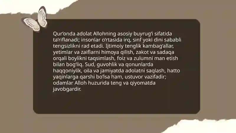 Islomda inson huquqlarining asosiy tamoyillari 4