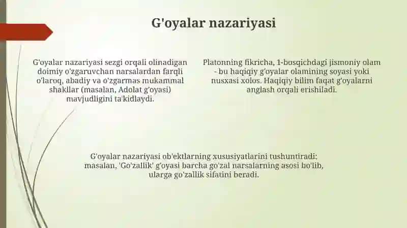 Platon falsafasi 4