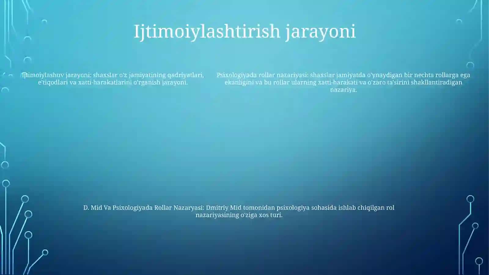 D.Mid Va PsixologiyadaRollarNazaryasi 4