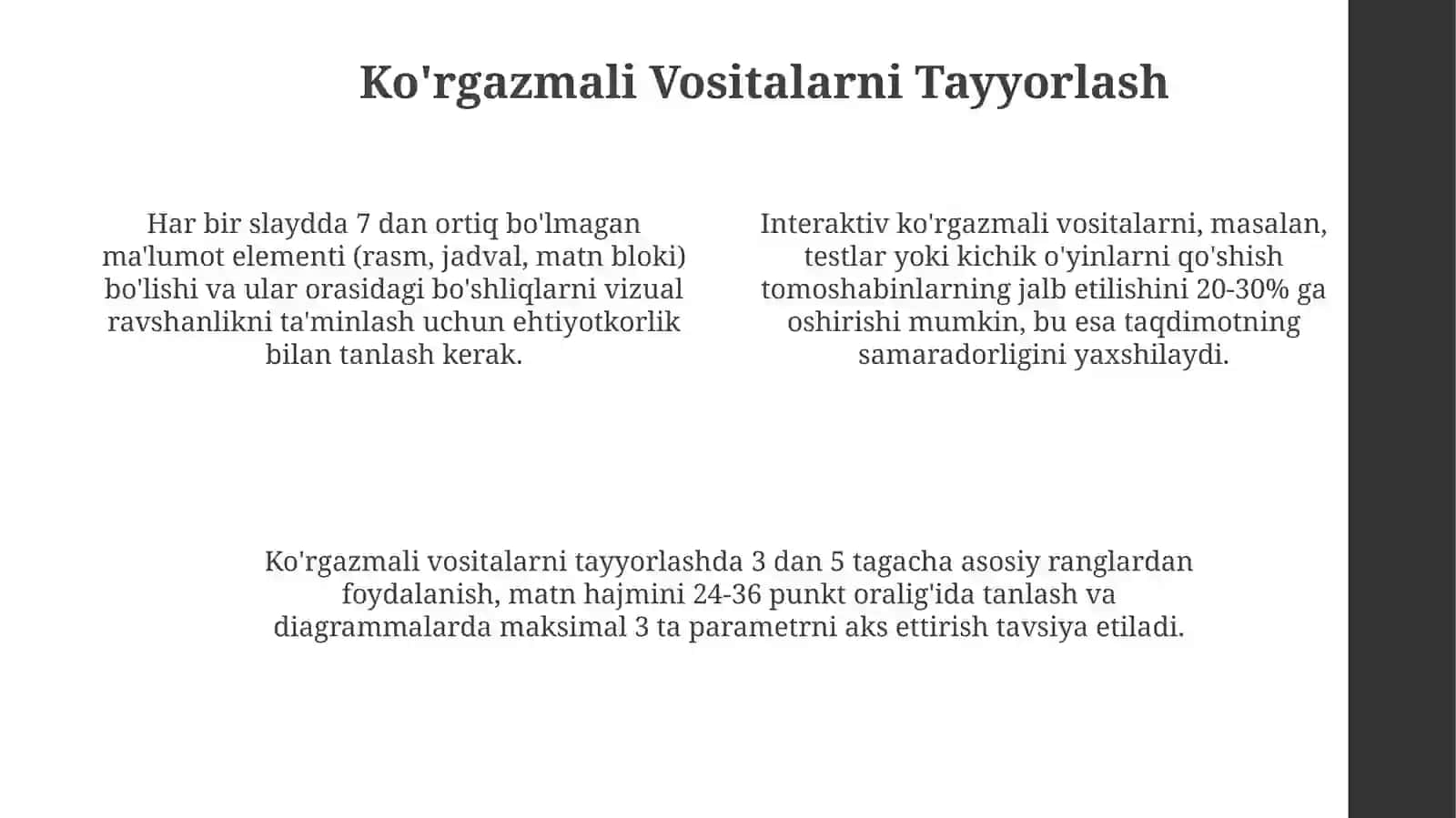 Mavzuga Tayyorgarlik Bosqichlari 4