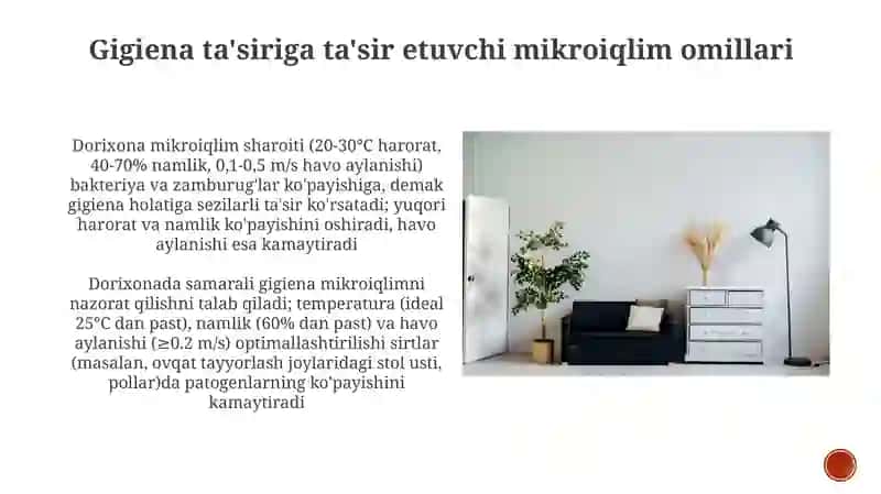 Dorixona zonalari va mikroiqlimni aniqlash 4