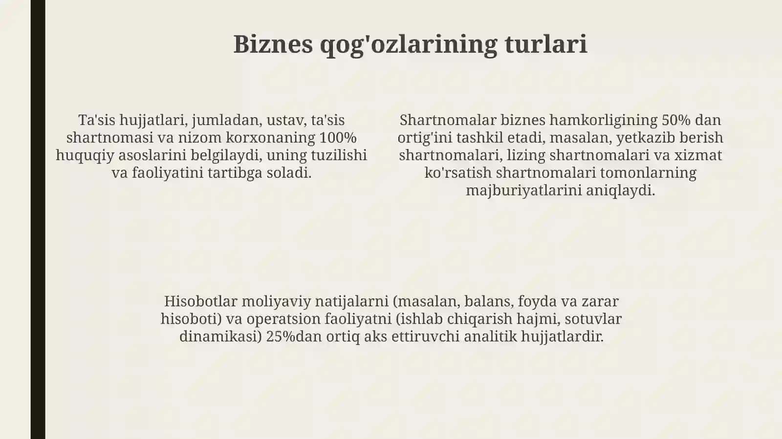 Ishqog'ozlarining tarkibi 4