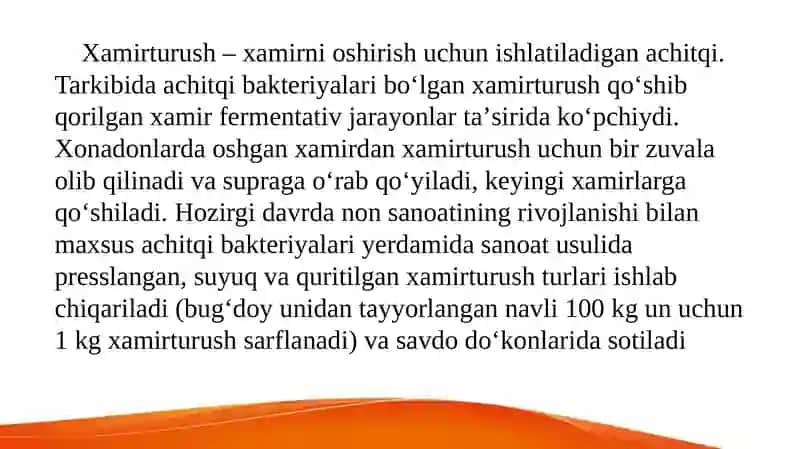 Oziq-ovqat xomashyosi 4