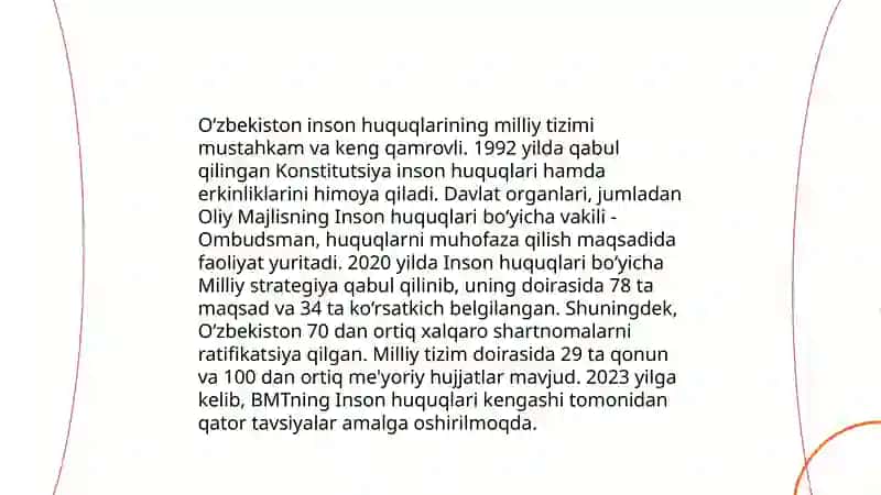 O'zbekistonda konstitutsiyaviy huquqlar 4