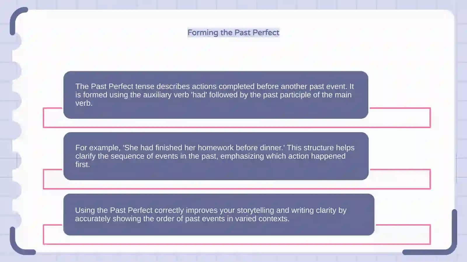 Past Perfect 4