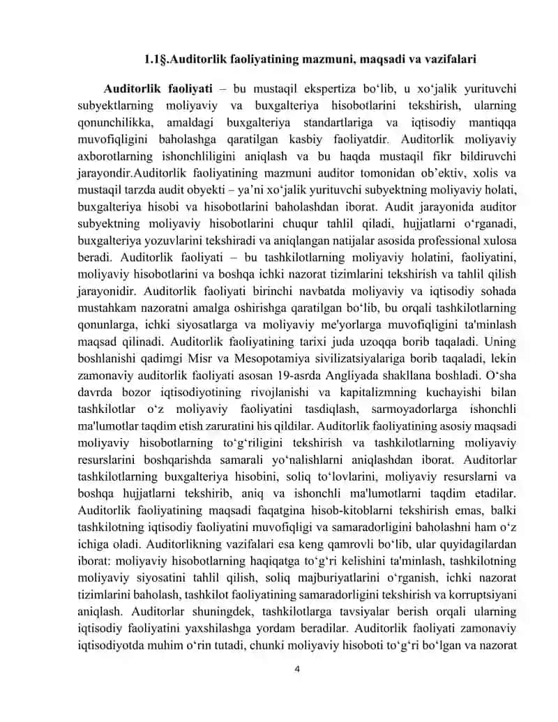 O'zbekistonda auditorlik palatalarining faoliyati 4