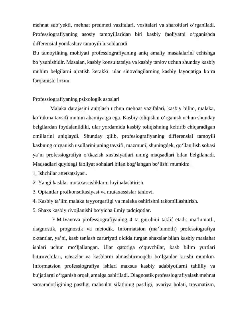 Psixologik professiografiya 4