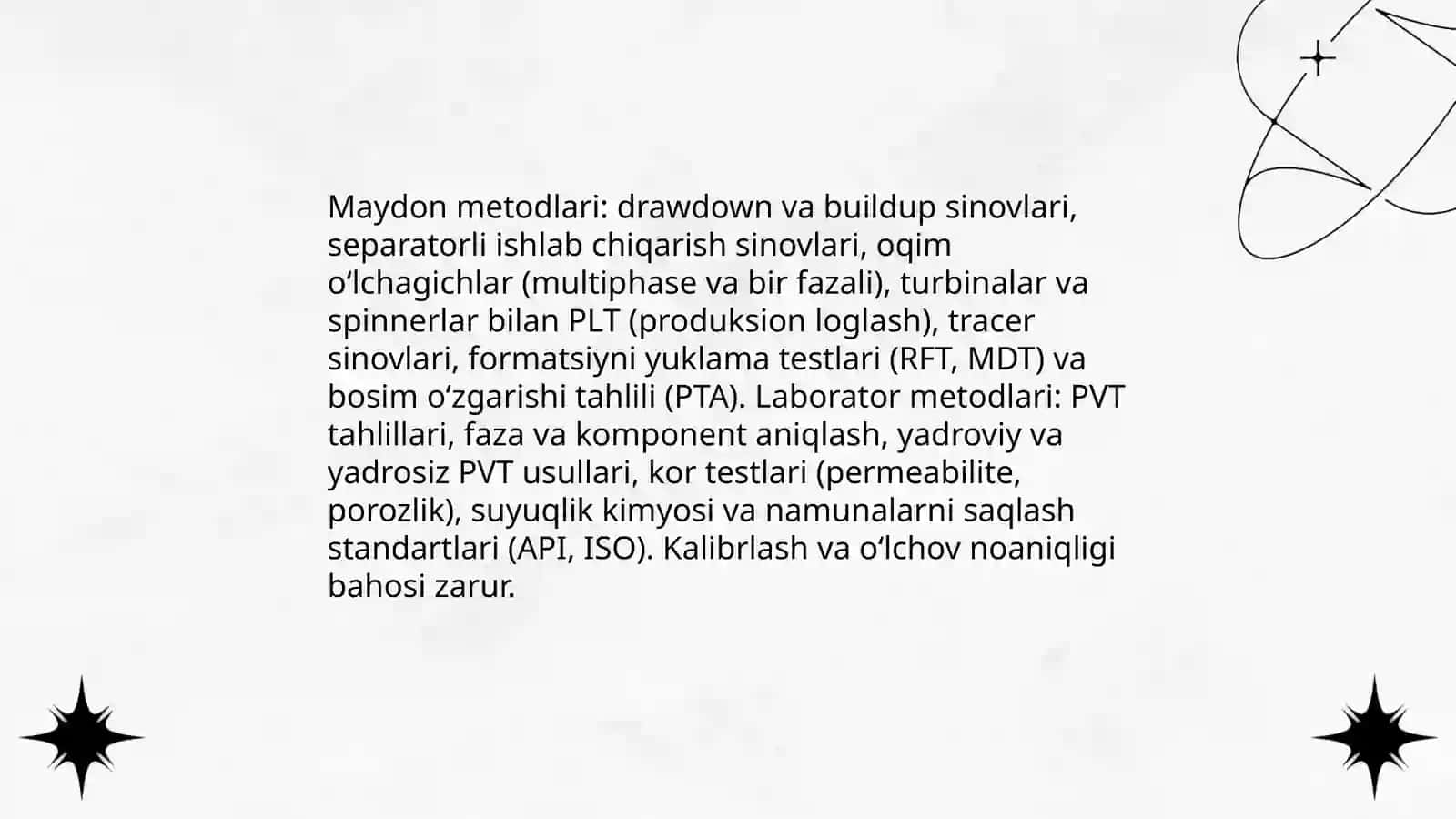 Neft uyum ishlatish quduqlari debitini aniqlash 4