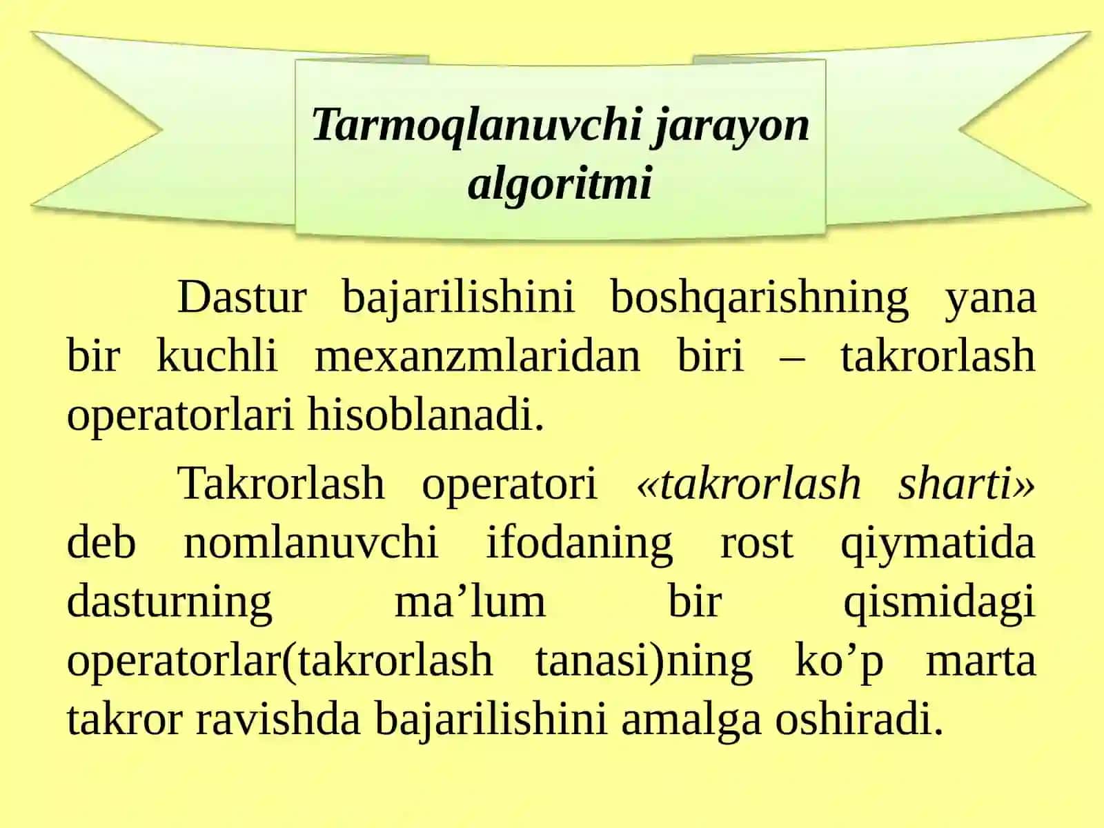 ALGORITM TUSHUNCHASI 4