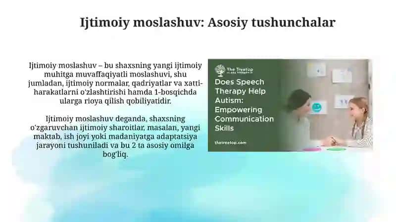 Innovatsion muhit va ijtimoiy moslashuv 4