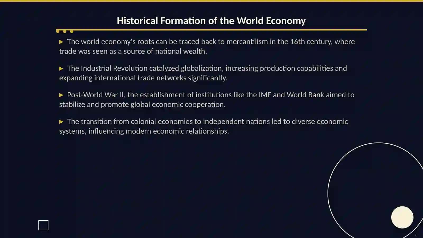 Understanding the World Economy 4