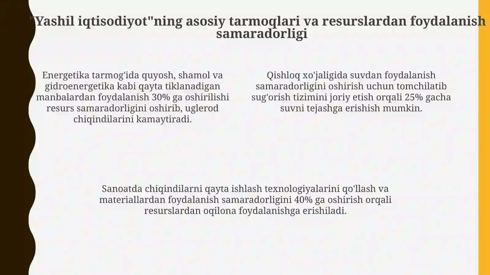 Yashil iqtisodiyot 4