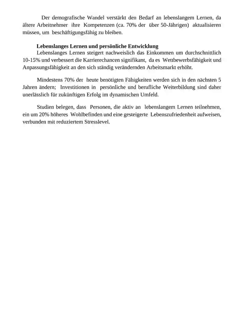 Lebenslang Lernen 4