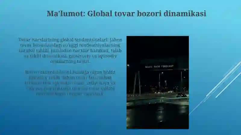 Tovarlar Bozori Konyunktura O'Zgarishlarini Hisobga Olgan Holda Iqtisodiy Tahlilni Amalga Oshirish 4