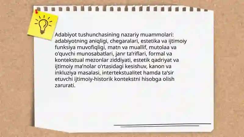 Adabiyotshunoslik nazariyasi 4