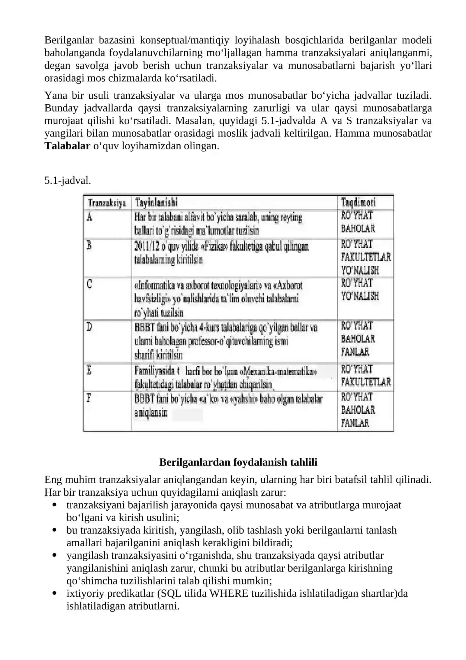 Berilganlar bazasini boshqarish tizimlarining texnik ta’minoti 4