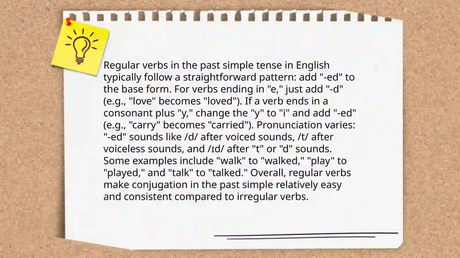 Past Simple Tense Formulation 4