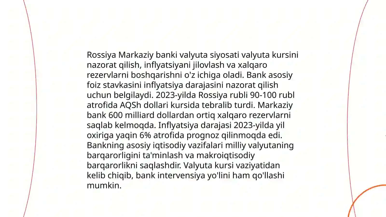 Rossiya moliyasi 4