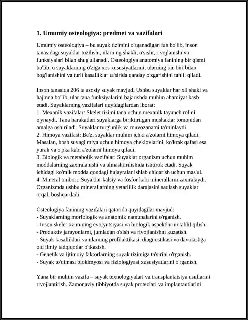 UMUMIY OSTEOLOGIYA 4