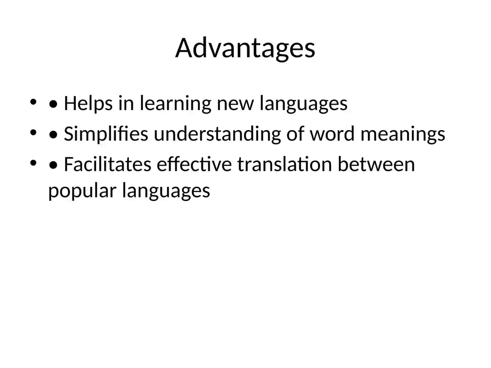 Bilingual Dictionaries 4