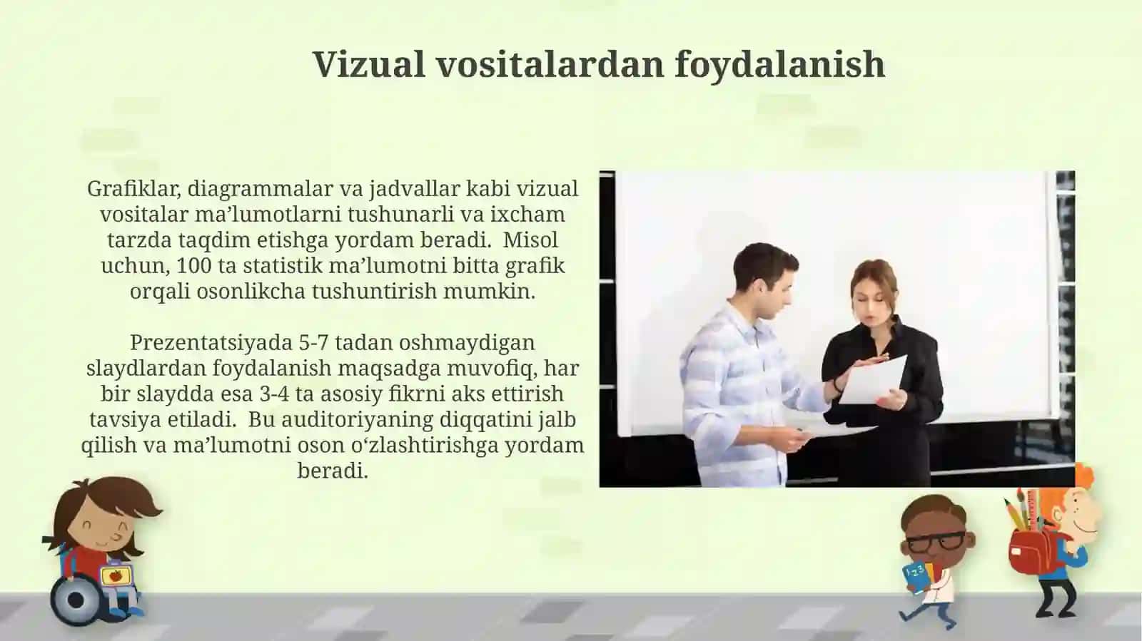 O'zbek tilida taqdimot madaniyati 4