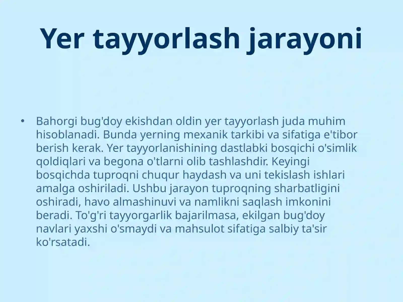 Bahorgi bug'doyni etishtirish texnologiyasi 4