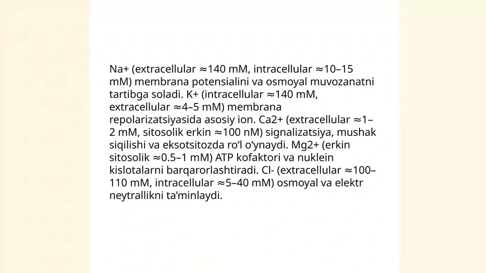 Hujayraning kimyoviy tarkibi 4