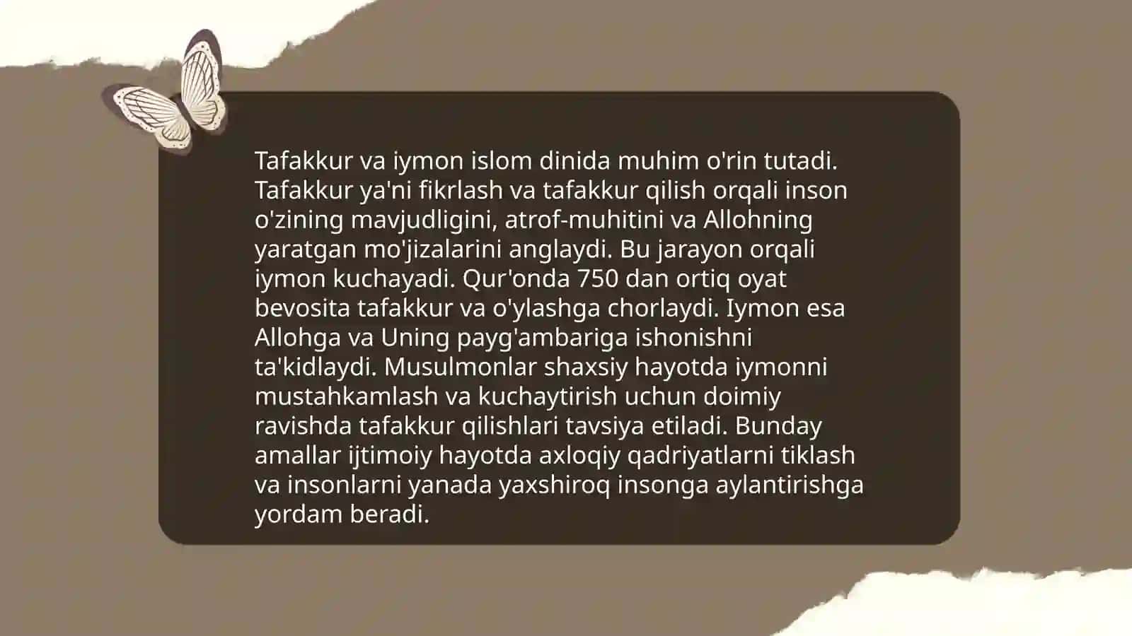Tafakkur 4