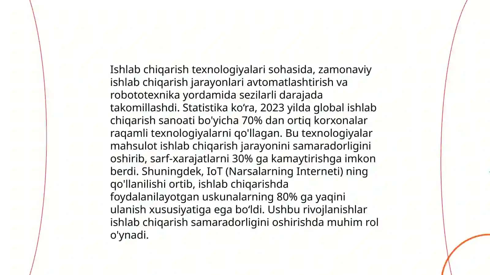 Ishlab chiqarish jarayoni va uning natijalari 4