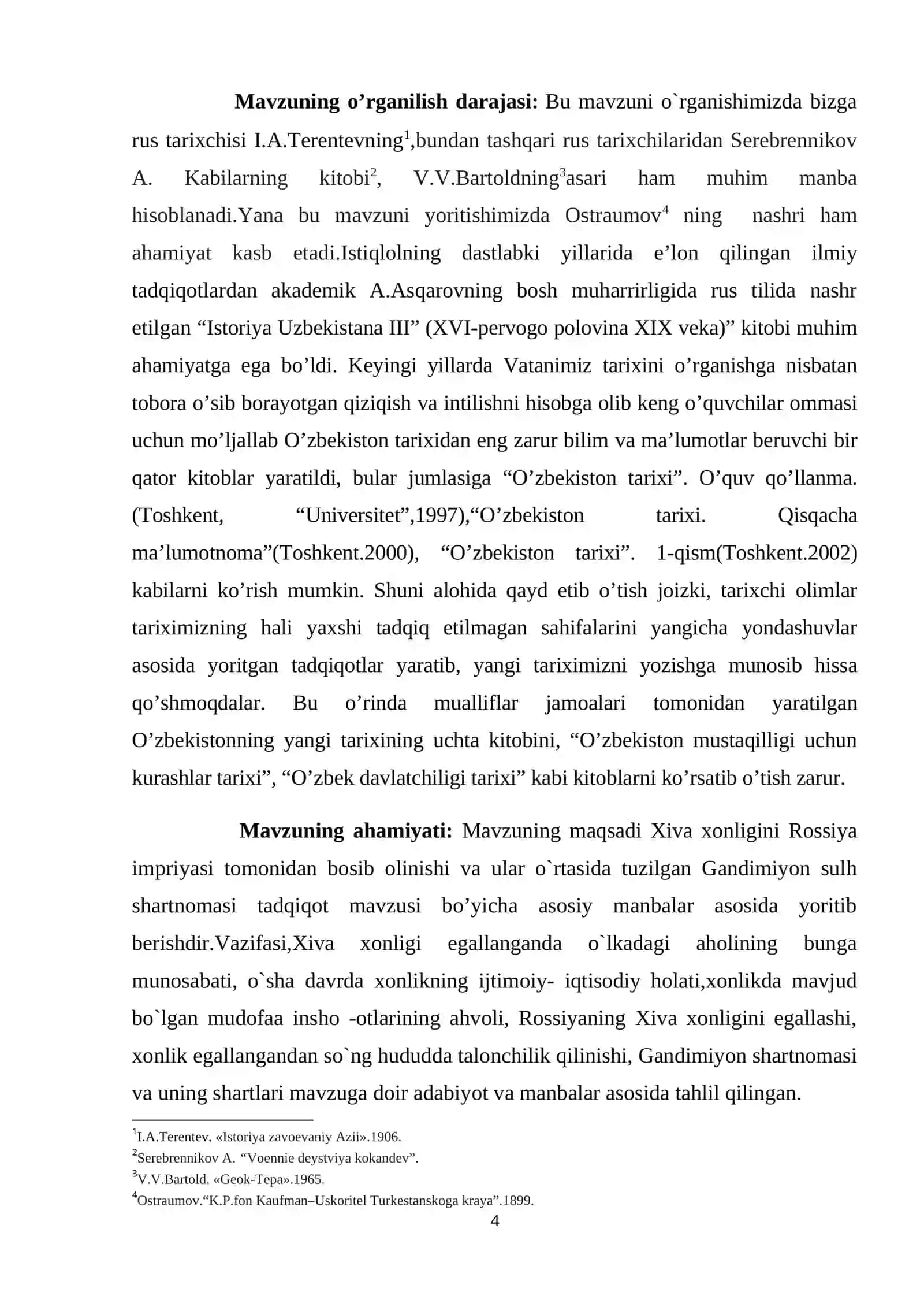 Xiva xonligining Rossiya bilan munosabati 4