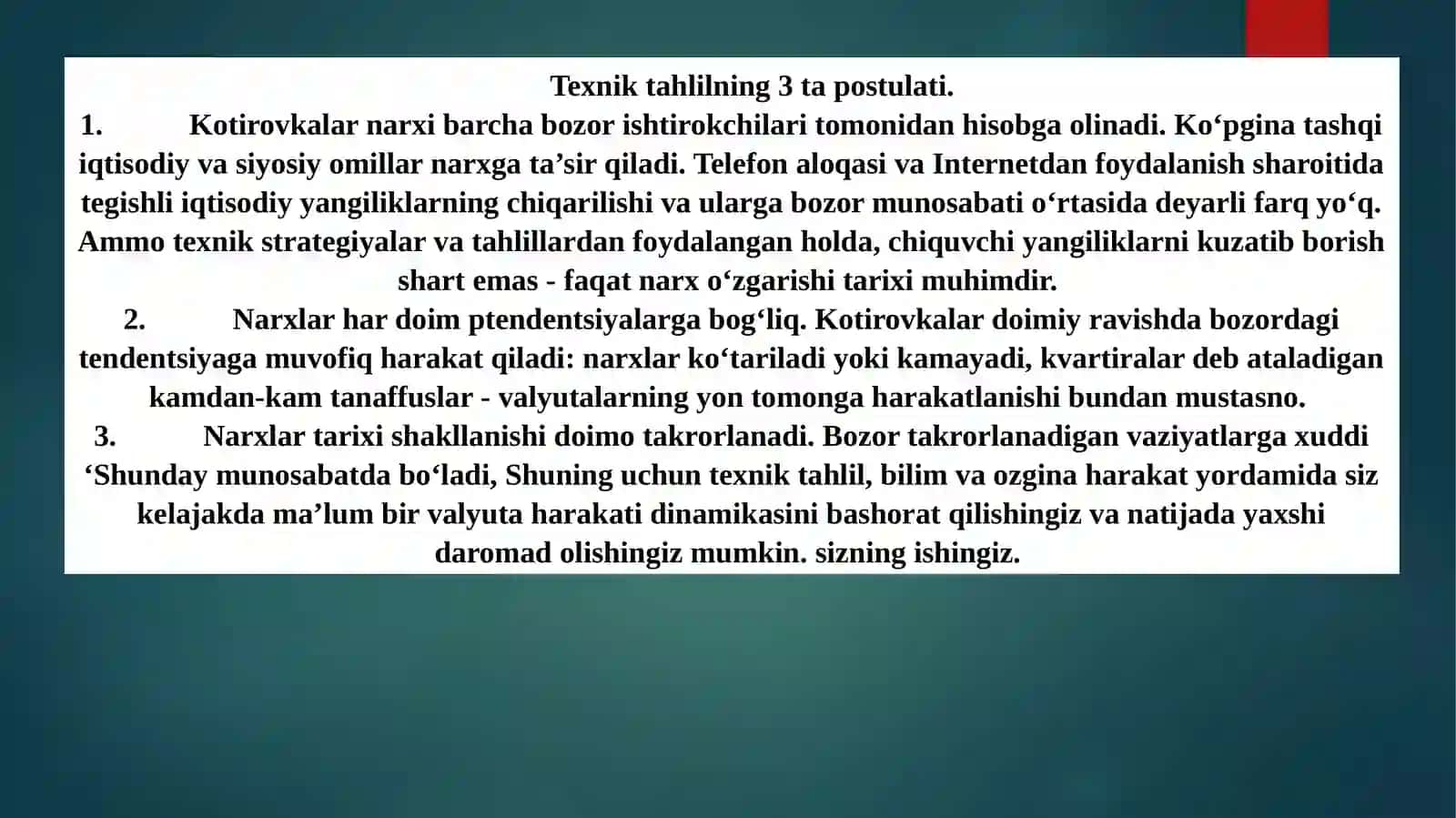 RAQAMLI AKTIVLAR SAVDOSIDA KURSLARNI PROGNOZ QILISH USULLARI 4