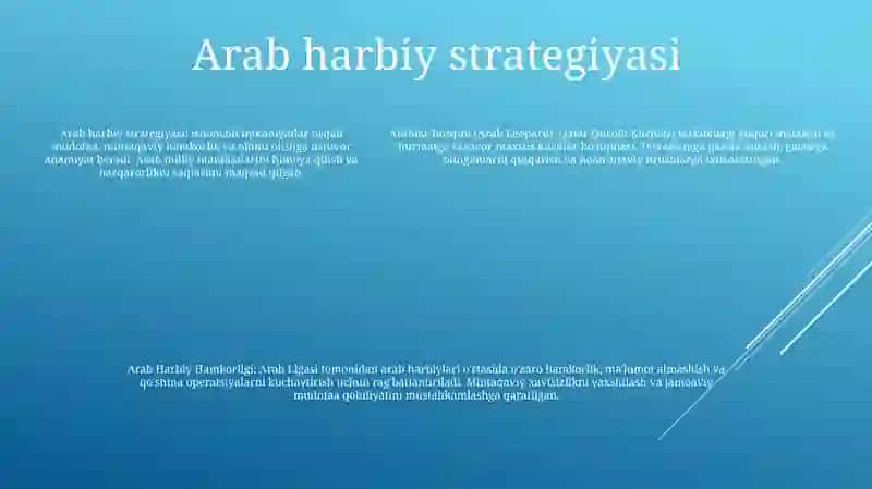 Arablar Bosqini 4