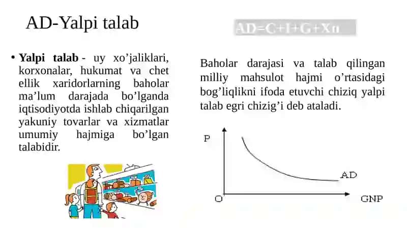 YALPI TALAB VA YALPI TAKLIF MODELI(AD-AS MODELI) 4