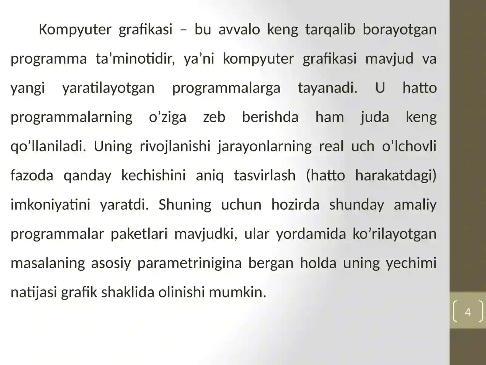 Kompyutergrafikasi 4
