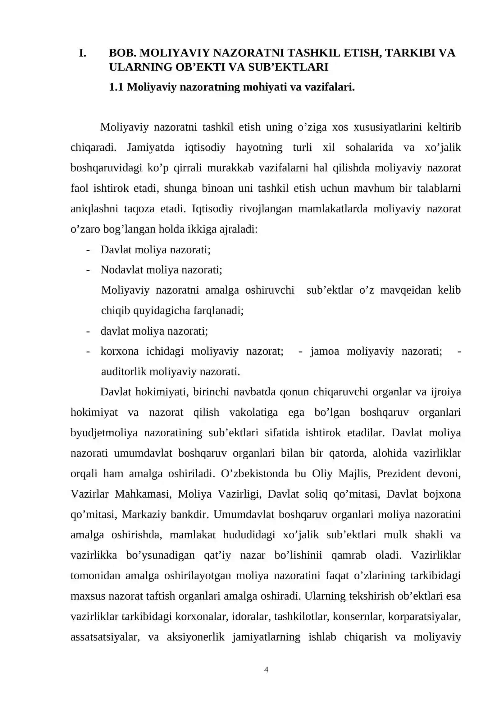 MOLIYA, UNING MOHIYATI VA VAZIFALARI 4