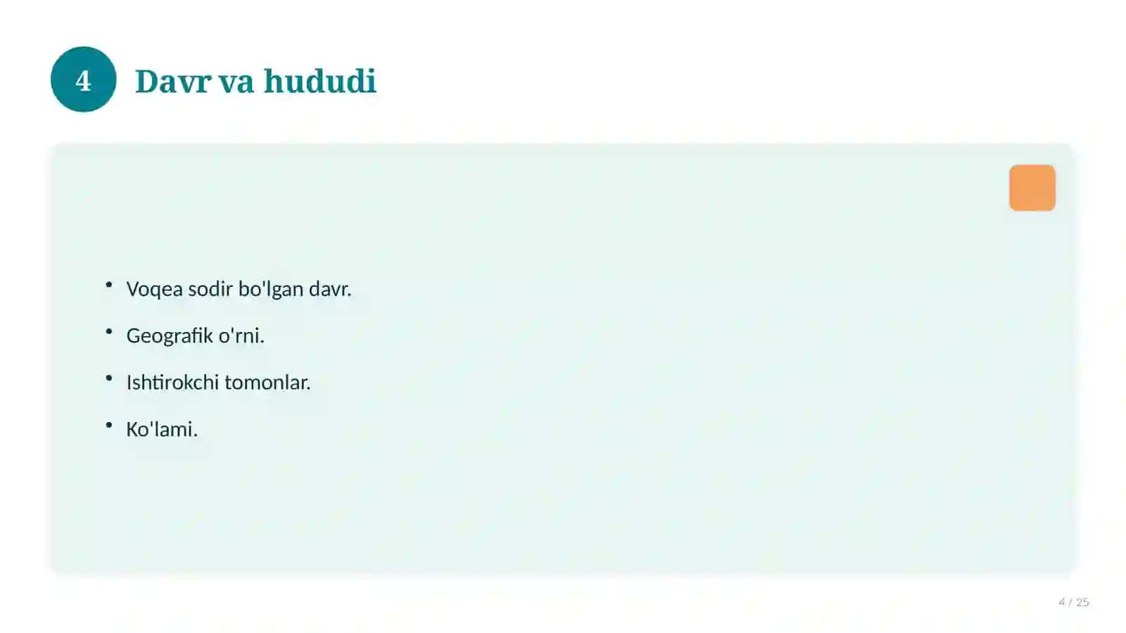 Taqdimot Ikkinchi jahon urushi va O'zbekiston 4