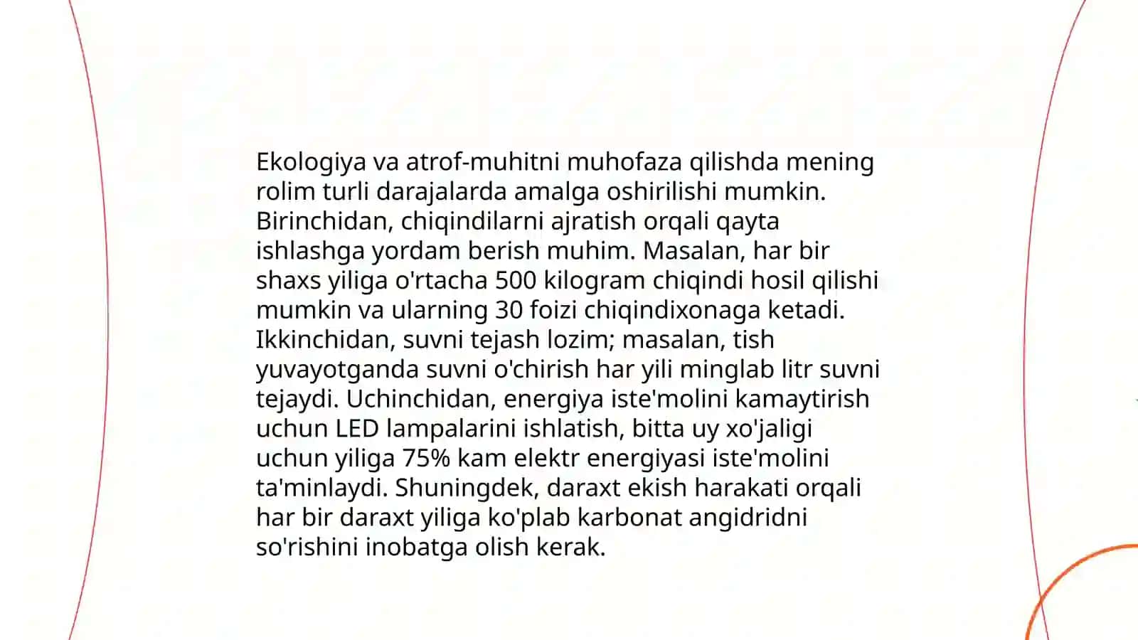 Ta'lim sohasidagi islohotlarda mening hissam 4
