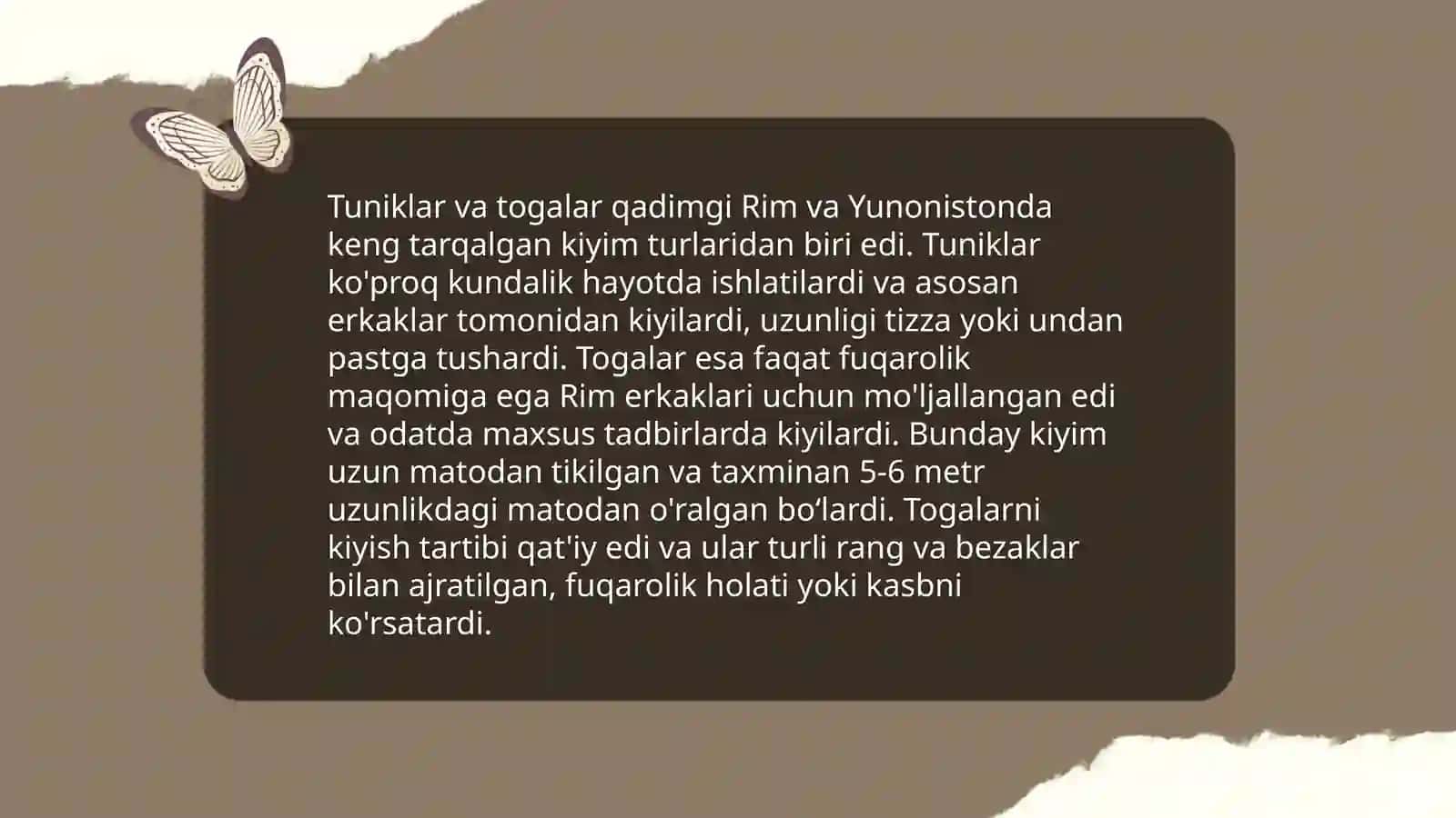 Rim va Gretsiya liboslari 4