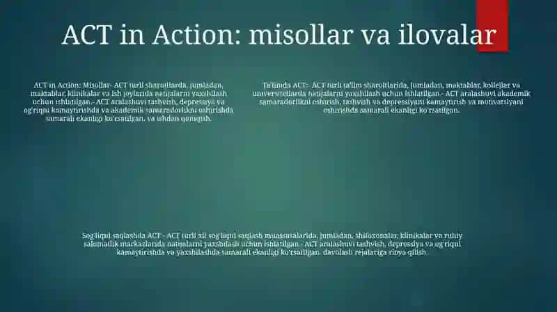 Innovatsion O'Qitishda Aktdan Foydalanish 4