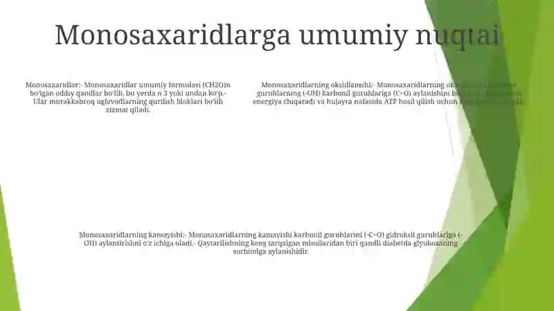Monosaxaridlar Oksidlanishi Va Qaytarish 4