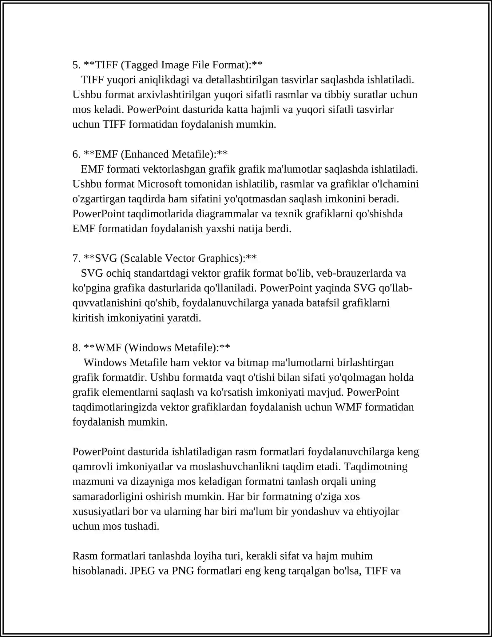 PowerPoint dasturida gipelssilka rasm joylash 4