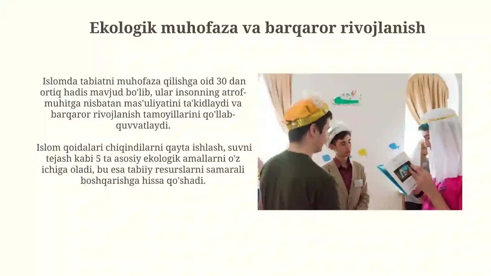 Islom qadriyatlari va bilimining hozirgidavrdagiahamiyati 4